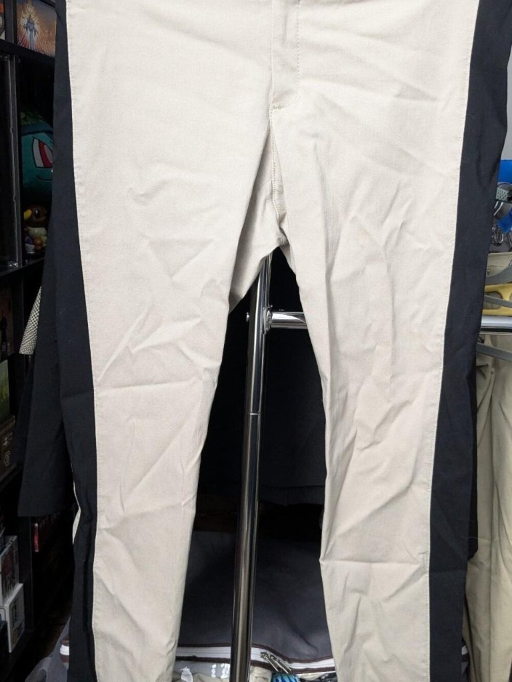 AB Studio Cream and Black Pants Size 12